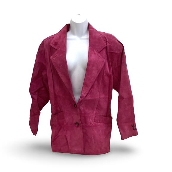 Diversity Suede Leather Jacket - Picture 1 of 7